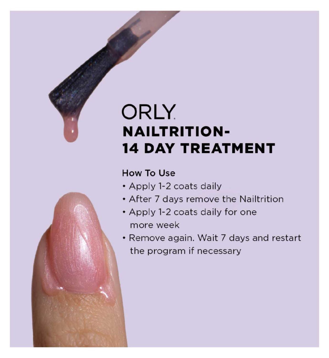 Orly Nailtrition nail growth treatment 18ml - British product