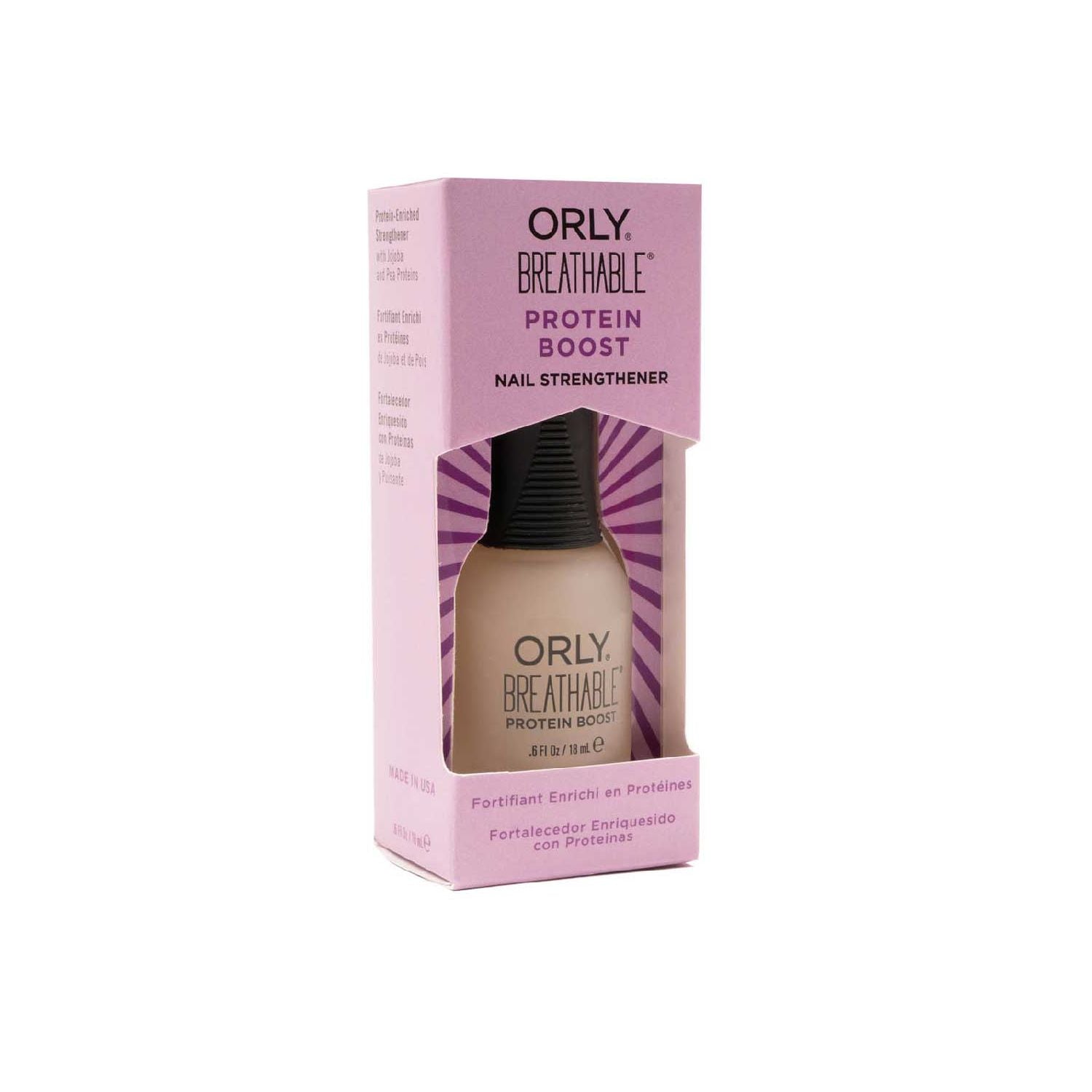 Orly Breathable Protein Boost nail strengthening treatment 18ml - British product