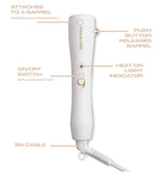Mark Hill curling wand handle Ice White Edition - British product