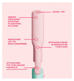 Mark Hill wide plate straightener attachment pink, UK version
