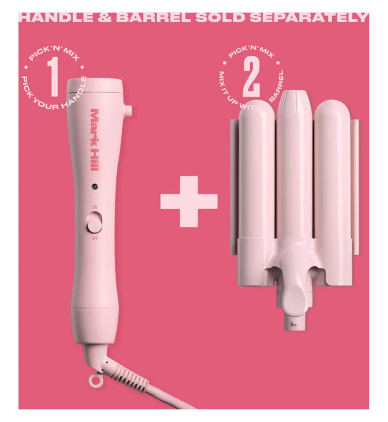 Mark Hill Pick N Mix Mermaid Waver 32mm pink attachment (British brand)