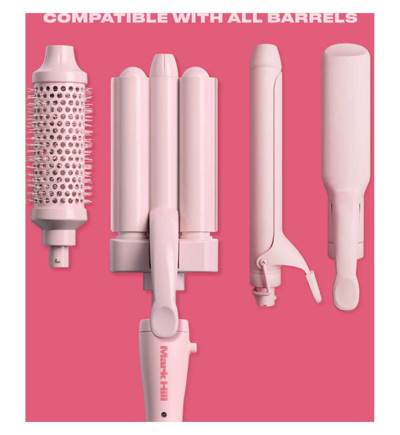 Mark Hill Pick N Mix Mermaid Waver 32mm pink attachment (British brand)