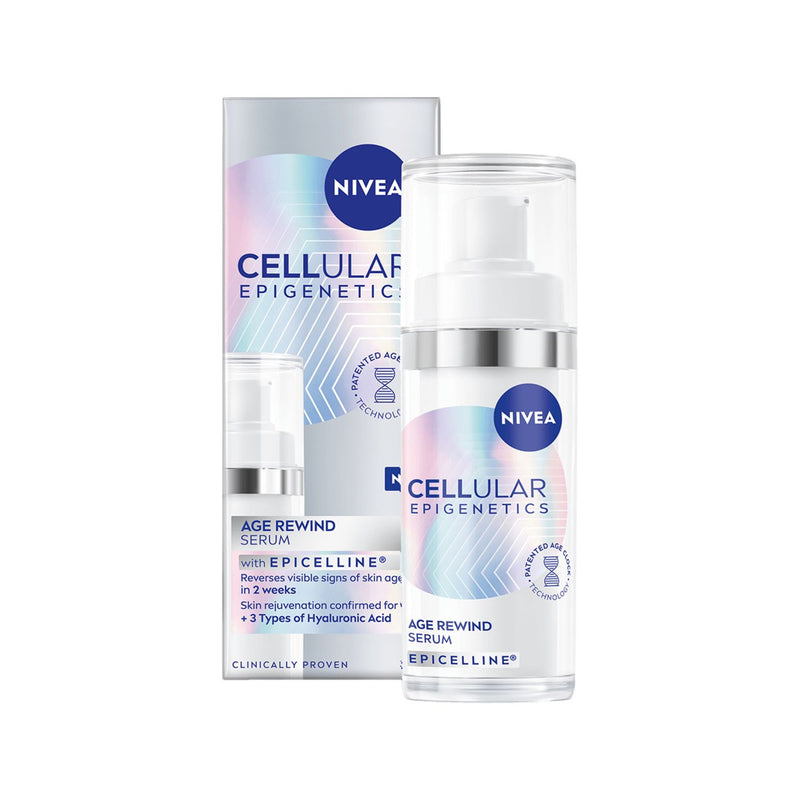 NIVEA Age Rewind face serum with Epicelline 30ml, UK version