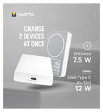 Varta Mag Pro portable wireless power bank 5000mAh, UK version
