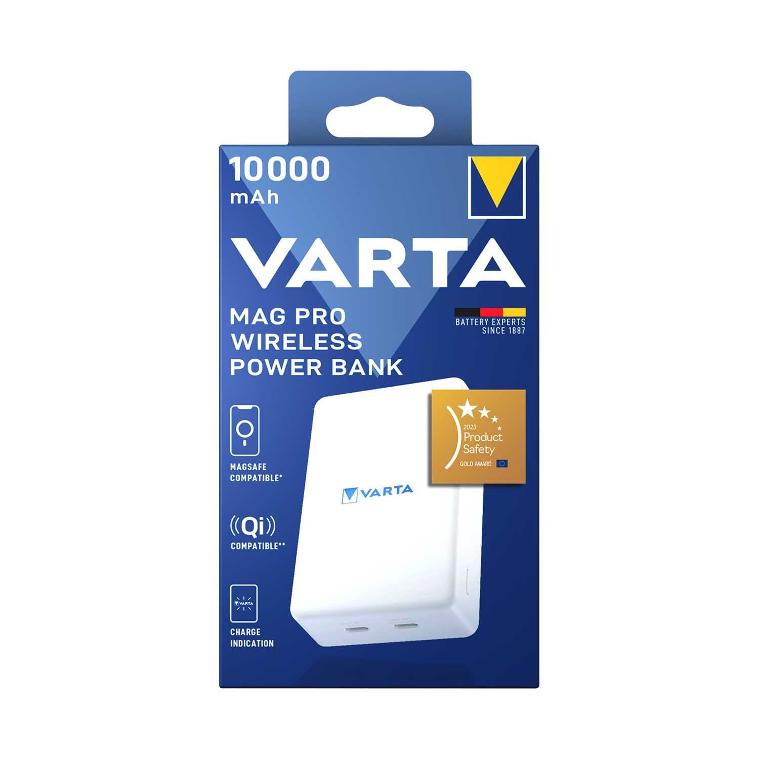 Varta Mag Pro wireless power bank 10000mAh, imported from the UK