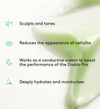 Magnitone Diablo Pro body sculpting conductive cream 300 ml, imported from the UK