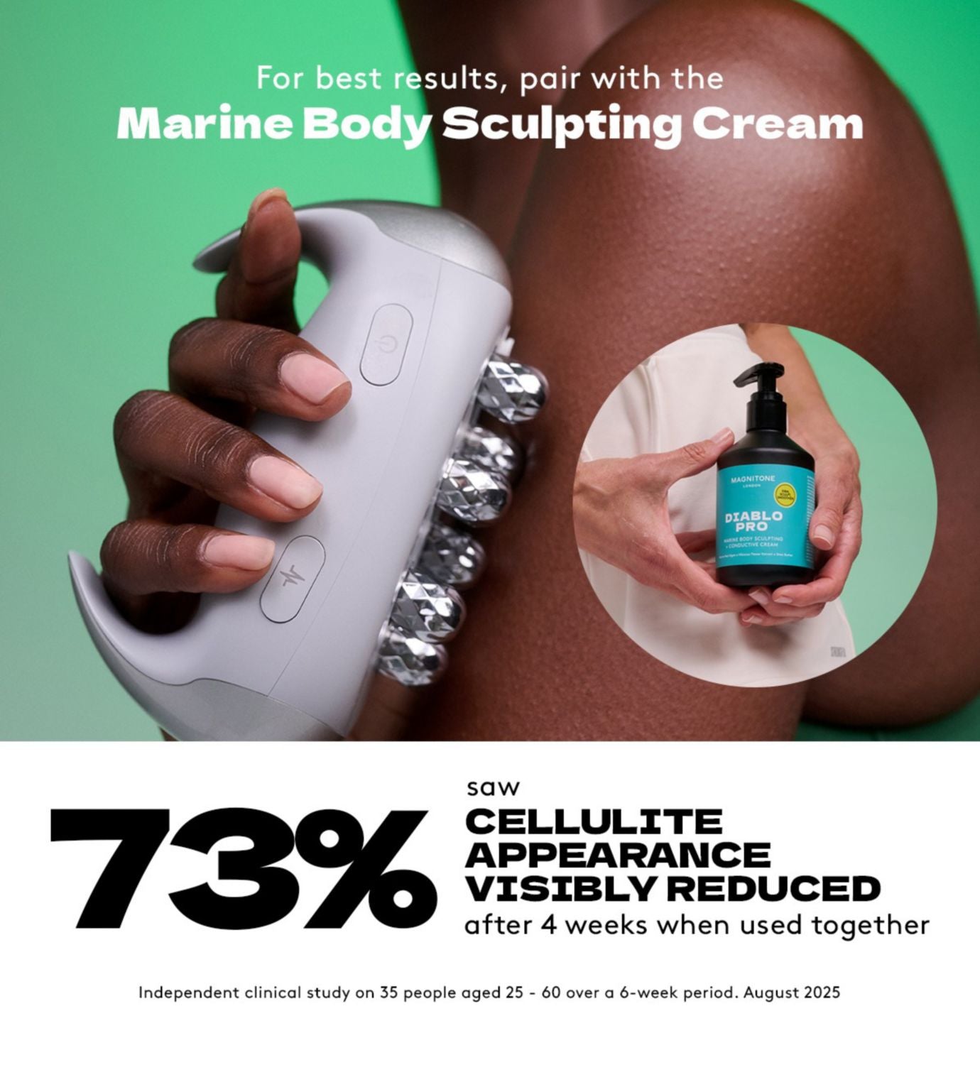 Magnitone Diablo Pro body sculpting device - British product