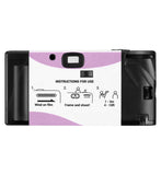 Praktica pink disposable camera with flash, imported from the UK