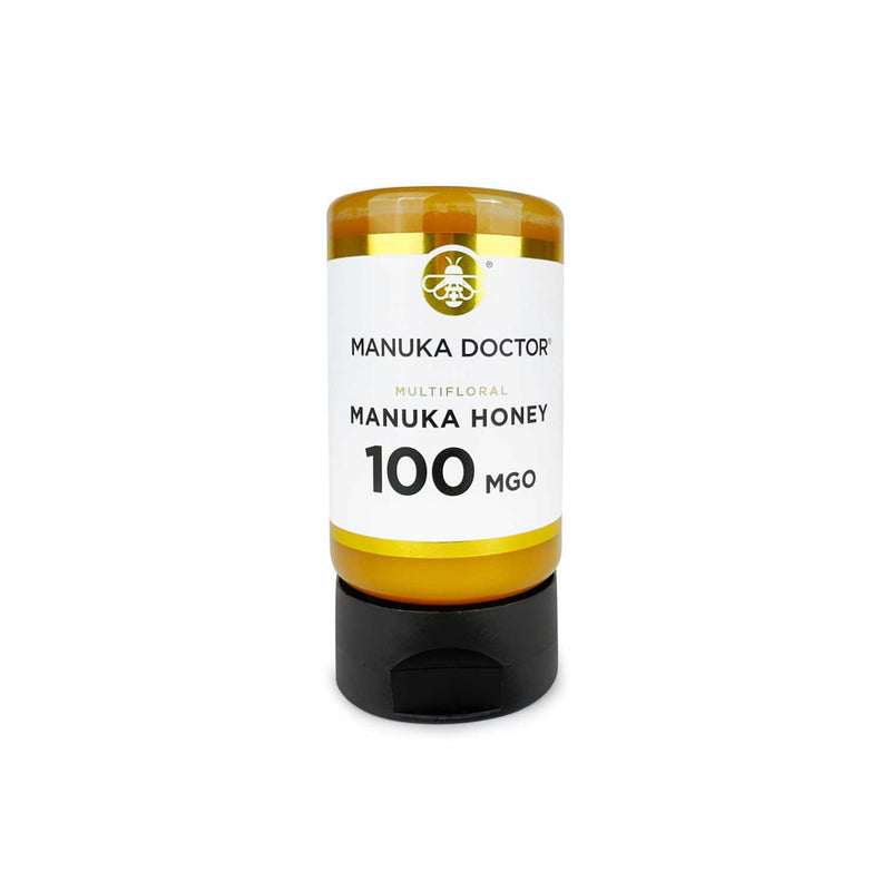 Manuka Doctor 100 MGO Manuka Honey 300g squeezy bottle (British brand)