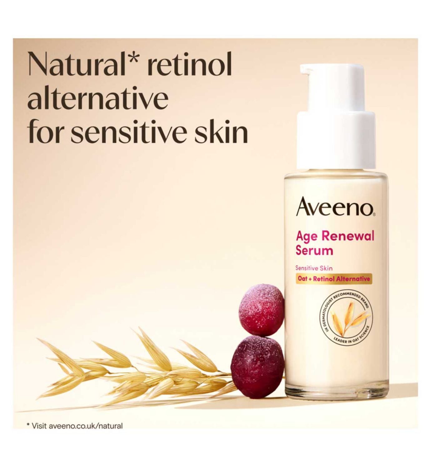 Aveeno Age Renewal Serum 30ml - British product