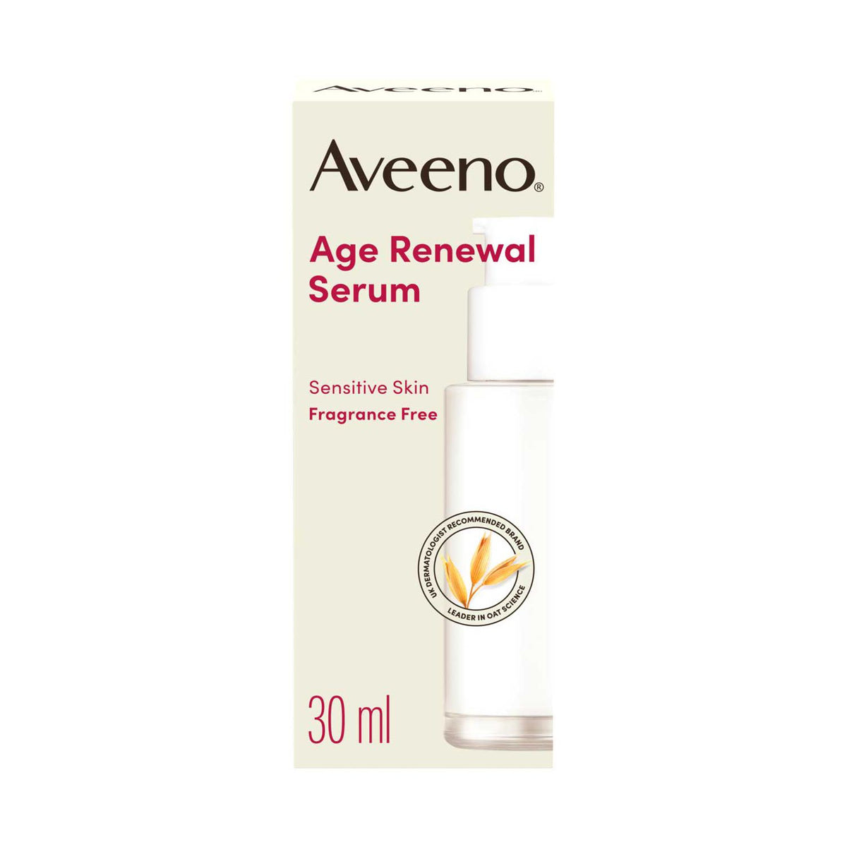 Aveeno Age Renewal Serum 30ml - British product