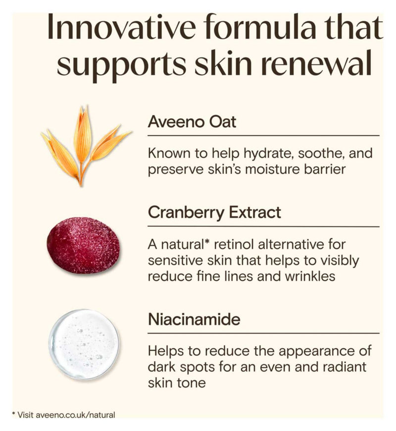 Aveeno Age Renewal Serum 30ml - British product