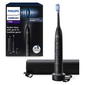 Philips Sonicare 7100 Elektrische Zahnbürste Schwarzes Reiseetui