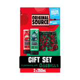 Original Source gift set Oddballs shorts 2x250ml, imported from the UK