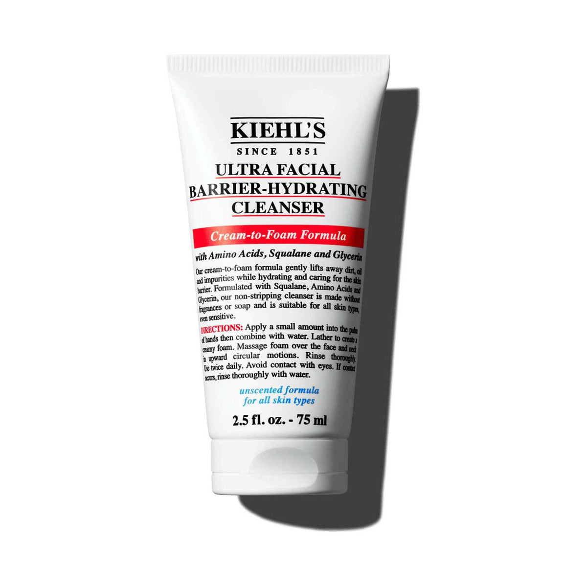 Kiehl's Ultra Facial Barrier-Hydrating Cleanser 75ml - British product