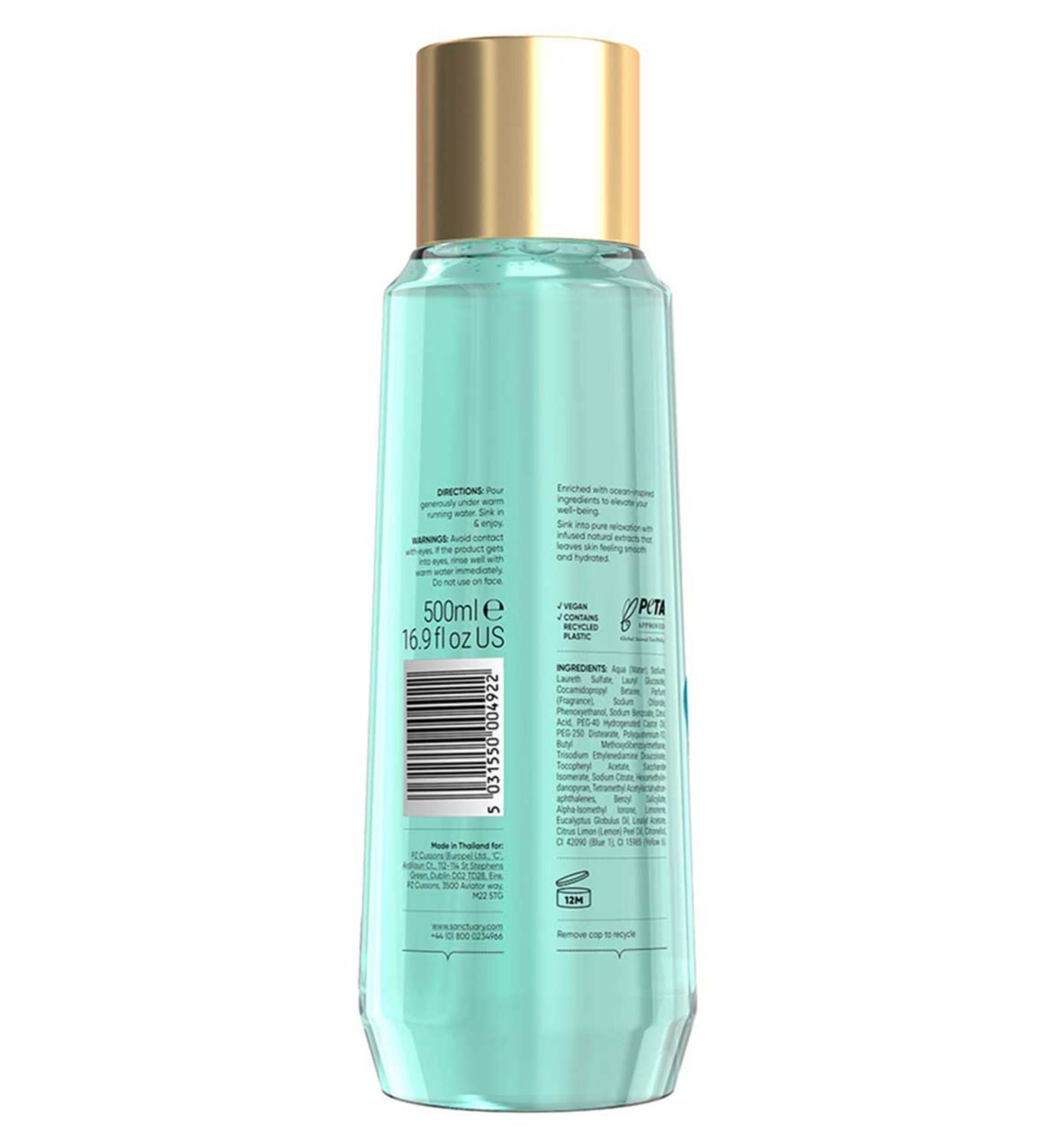 Sanctuary Spa Aqua Serenity Bath Float 500ml, UK version
