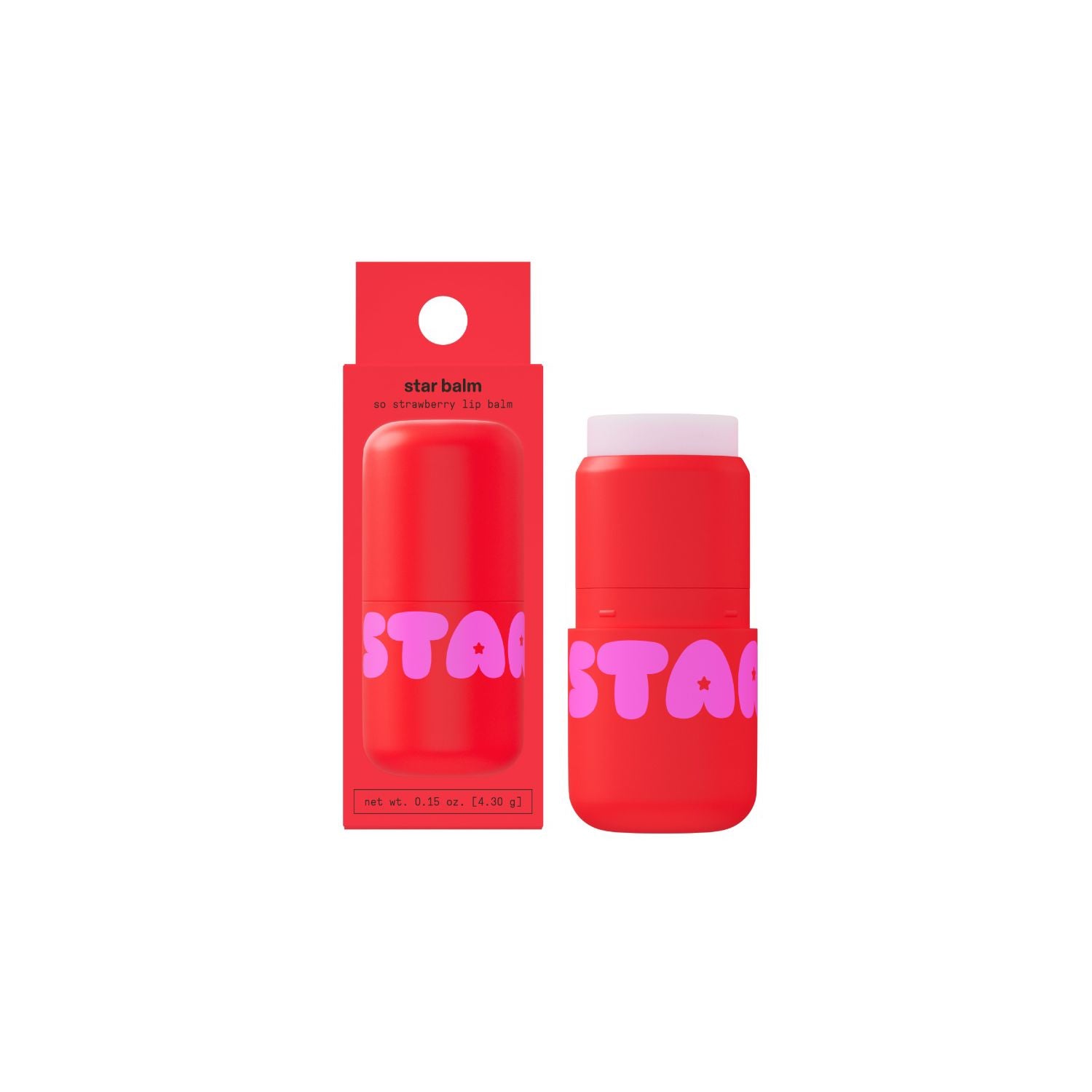 Starface Star Balm So Strawberry lip balm 4.30g, UK version