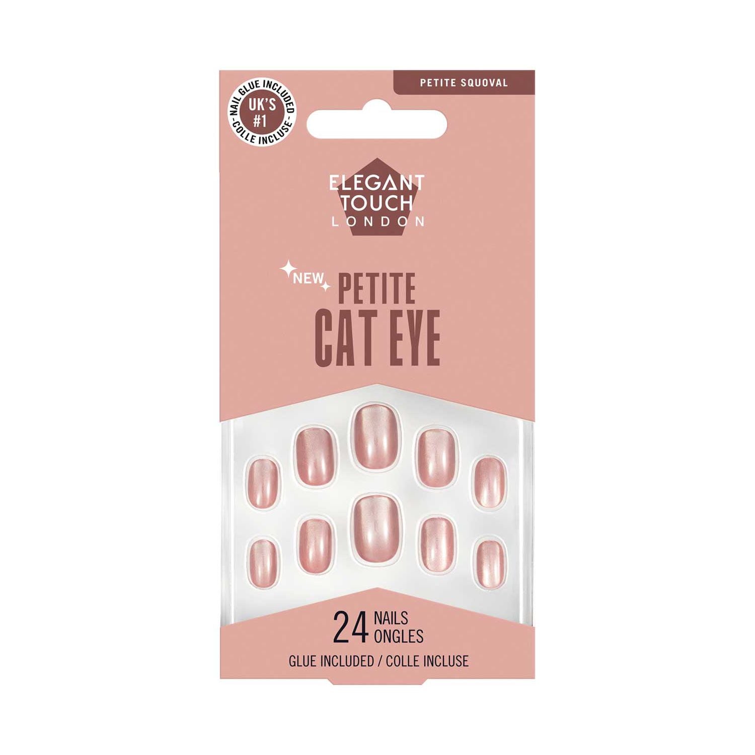Elegant Touch Petite Nails Cat Eye Warm Velvet - British product