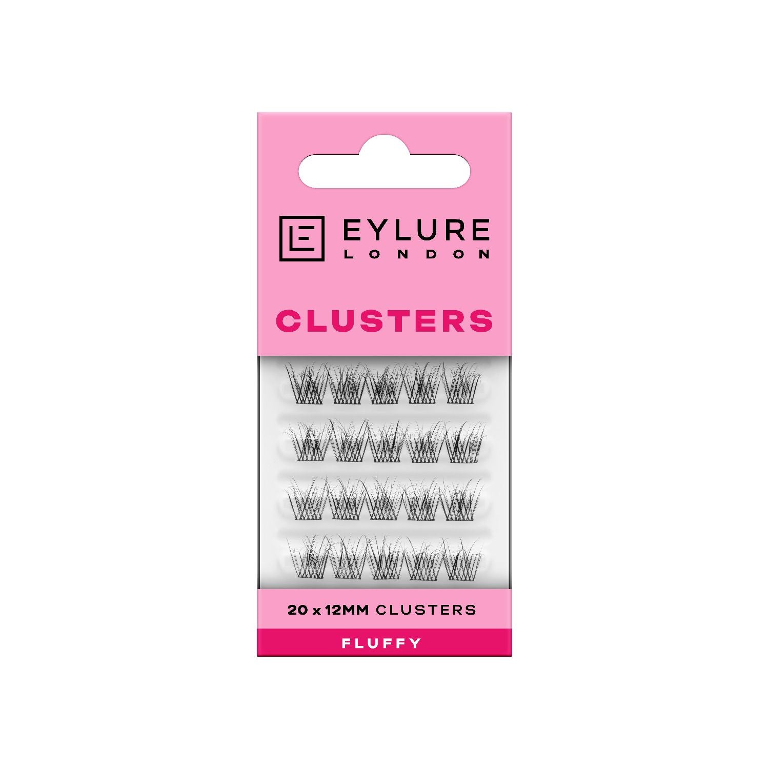 Eylure 12mm fluffy lash cluster refill pack (British brand)
