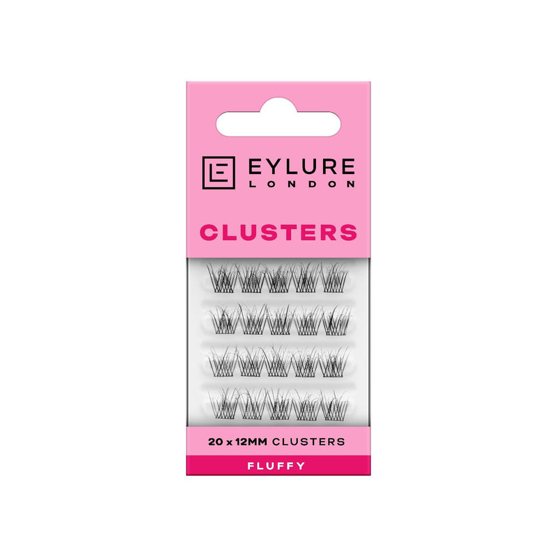 Eylure 12mm fluffy lash cluster refill pack (British brand)