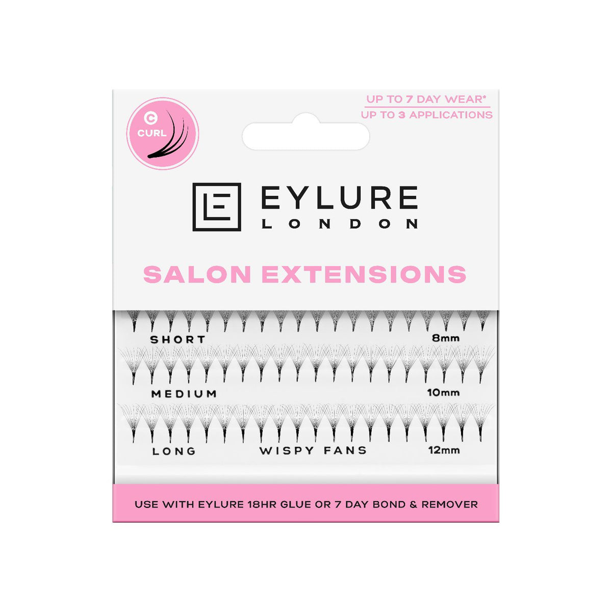 Eylure wispy lash fans 60 pack, UK version