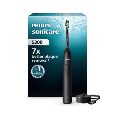 Boots Philips Sonicare 5300 Electric Toothbrush Black HX7101/01- Buy online at McGrocer