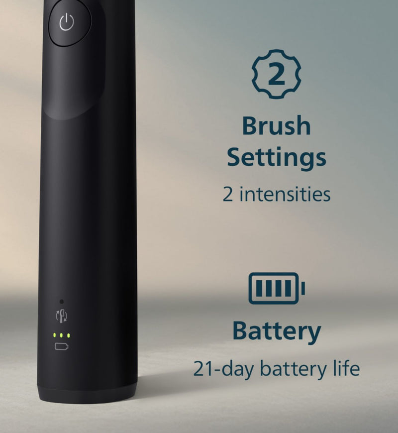 Philips Sonicare 5300 black electric toothbrush (British brand)
