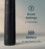 Philips Sonicare 5300 black electric toothbrush (British brand)