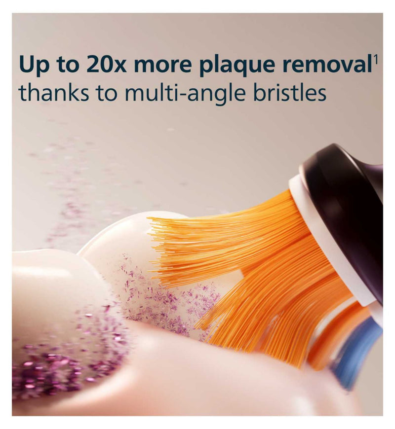 Philips Sonicare A3 brush heads 3 pack black, UK version