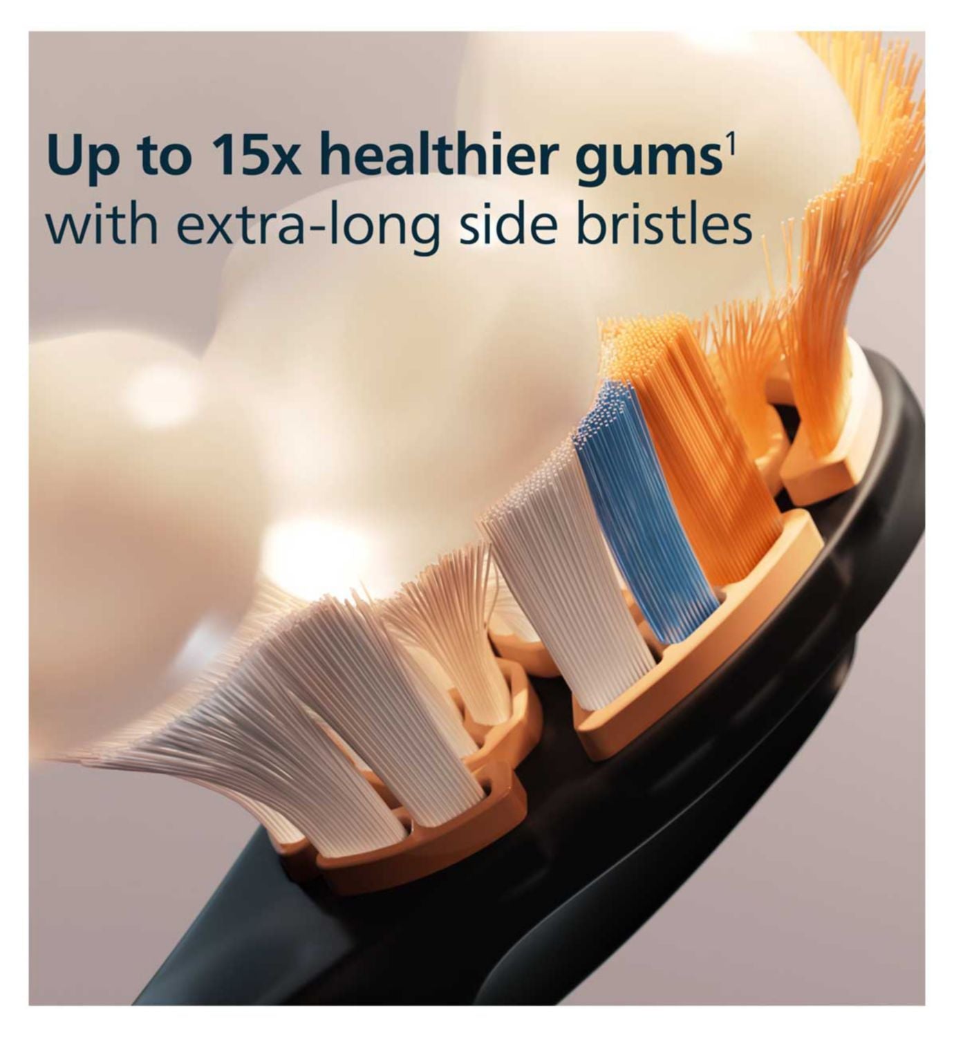 Philips Sonicare A3 brush heads 3 pack black, UK version