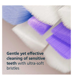 Philips Sonicare sensitive toothbrush heads 3 pack white (British brand)