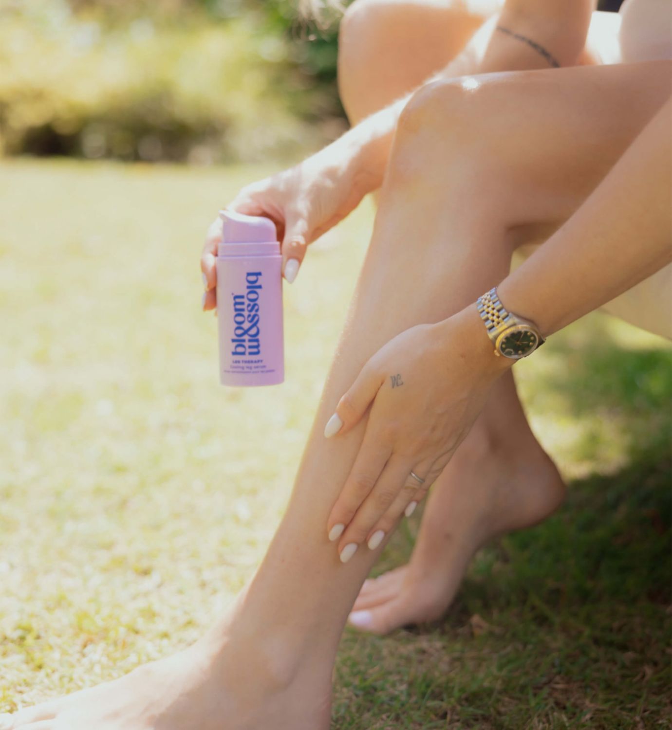 Bloom and Blossom cooling leg serum 100ml - British product