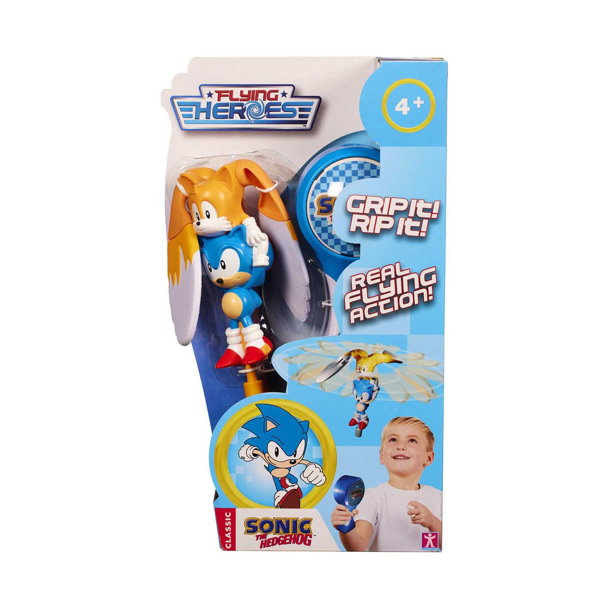 Character Options Sonic Flying Hero Sonic and Tails playset, imported from the UK