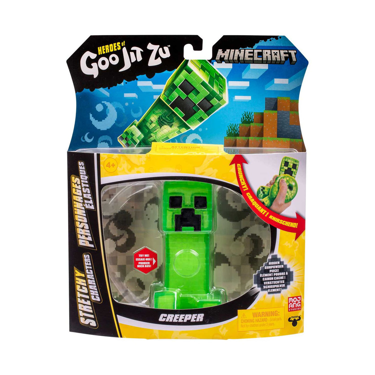 Heroes of Goo Jit Zu Minecraft Creeper playset (British brand)