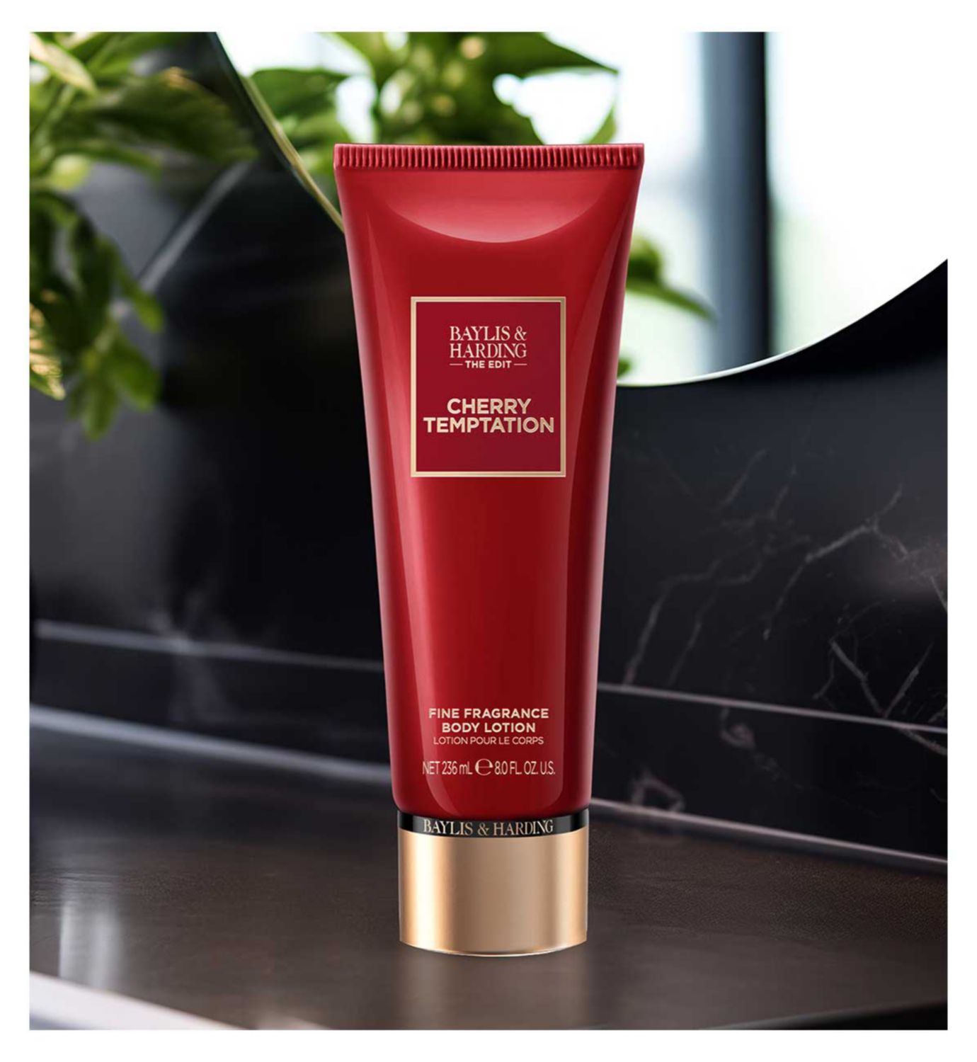 Baylis & Harding Cherry Temptation body lotion 236ml, UK version