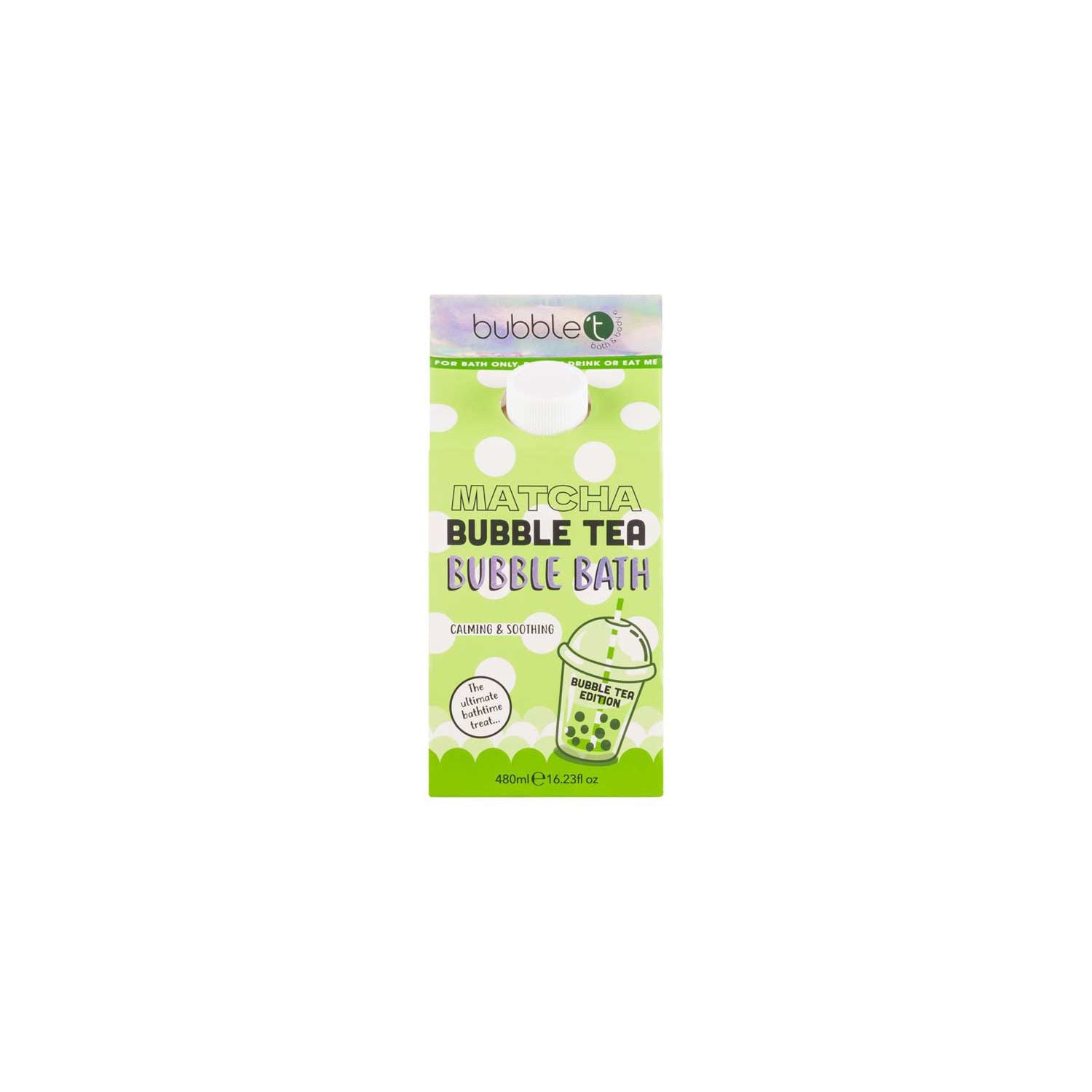 Bubble T bubble bath Milk Matcha 480ml, UK version