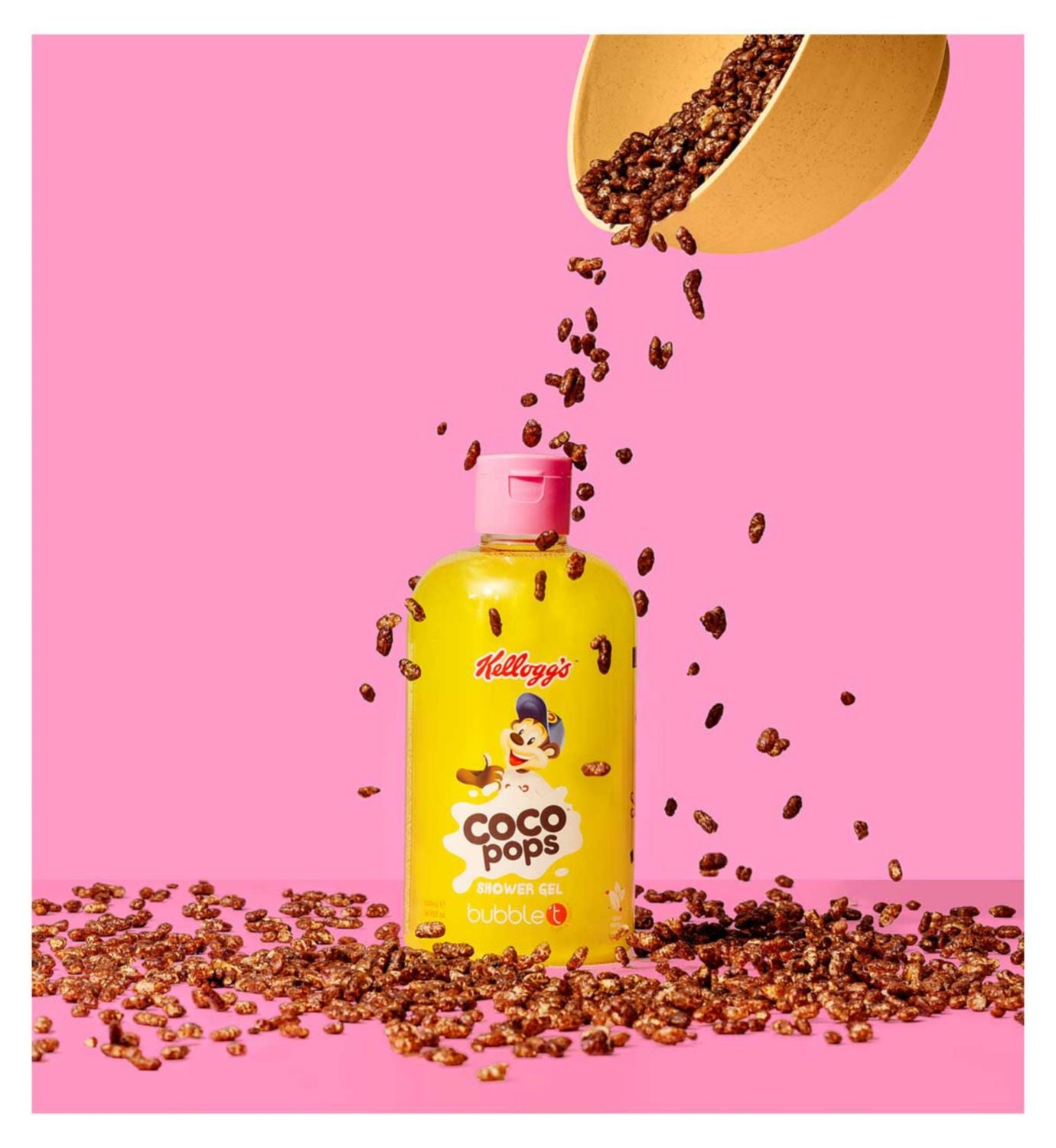 Bubble T Coco Pops shower gel 500ml, UK version