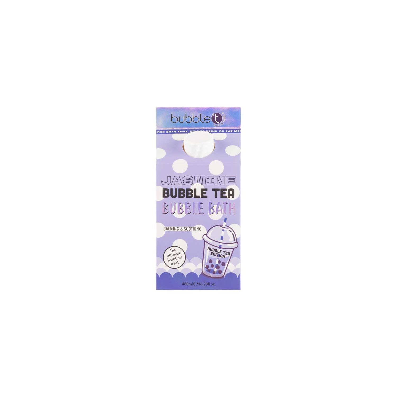 Bubble T bubble bath Jasmine 480ml, imported from the UK