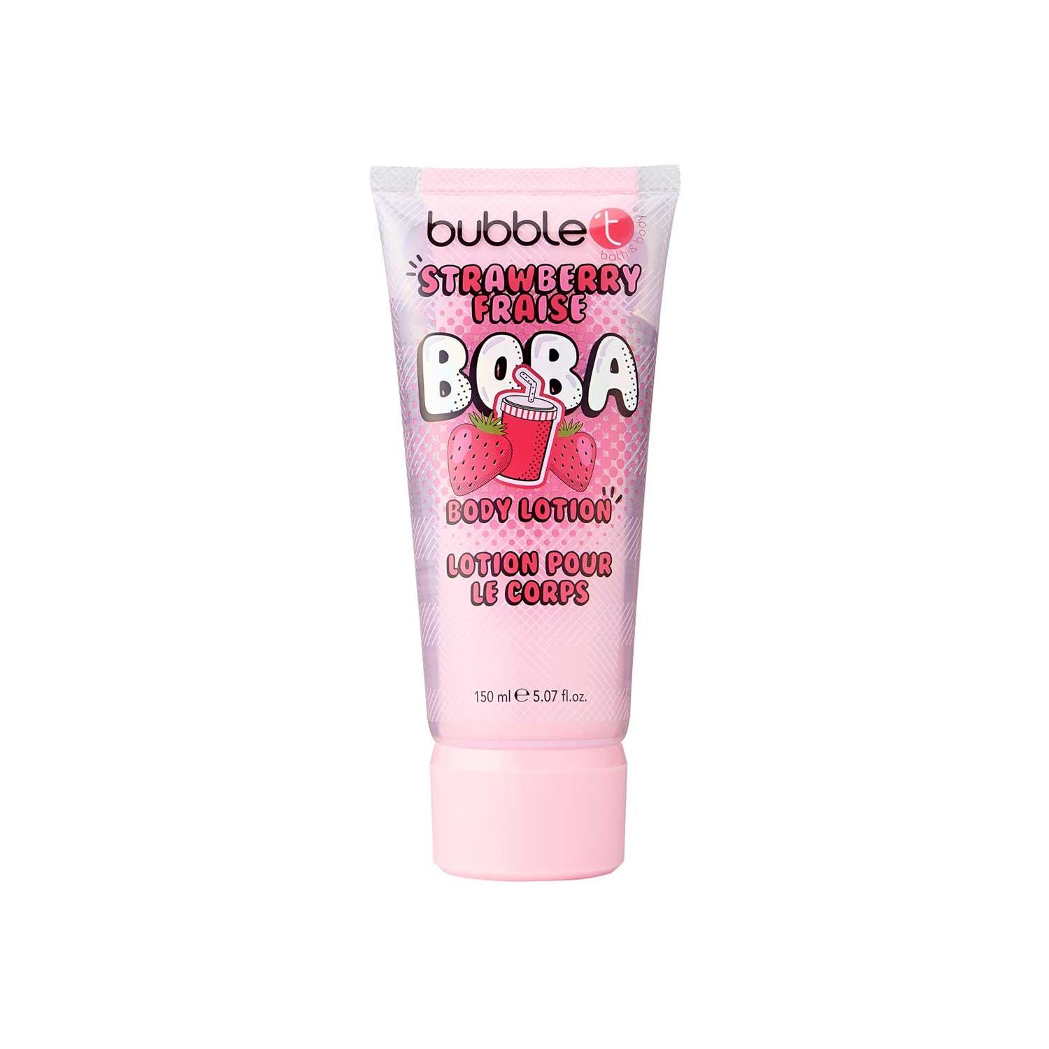 Bubble T Strawberry Body Lotion 150ml - British product