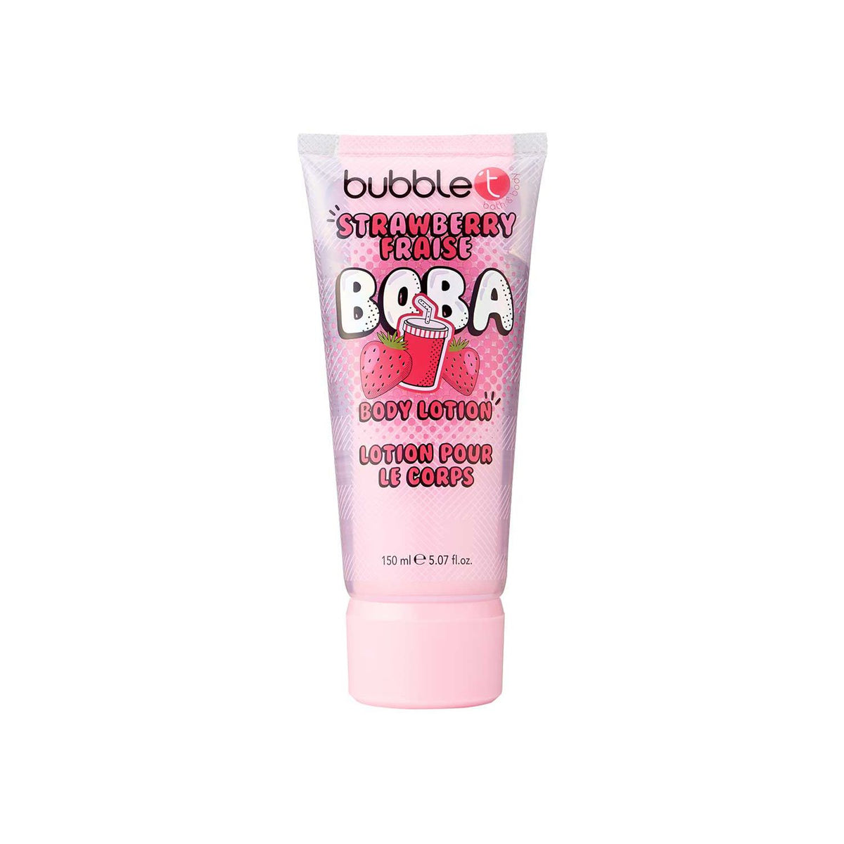Bubble T Strawberry Body Lotion 150ml - British product