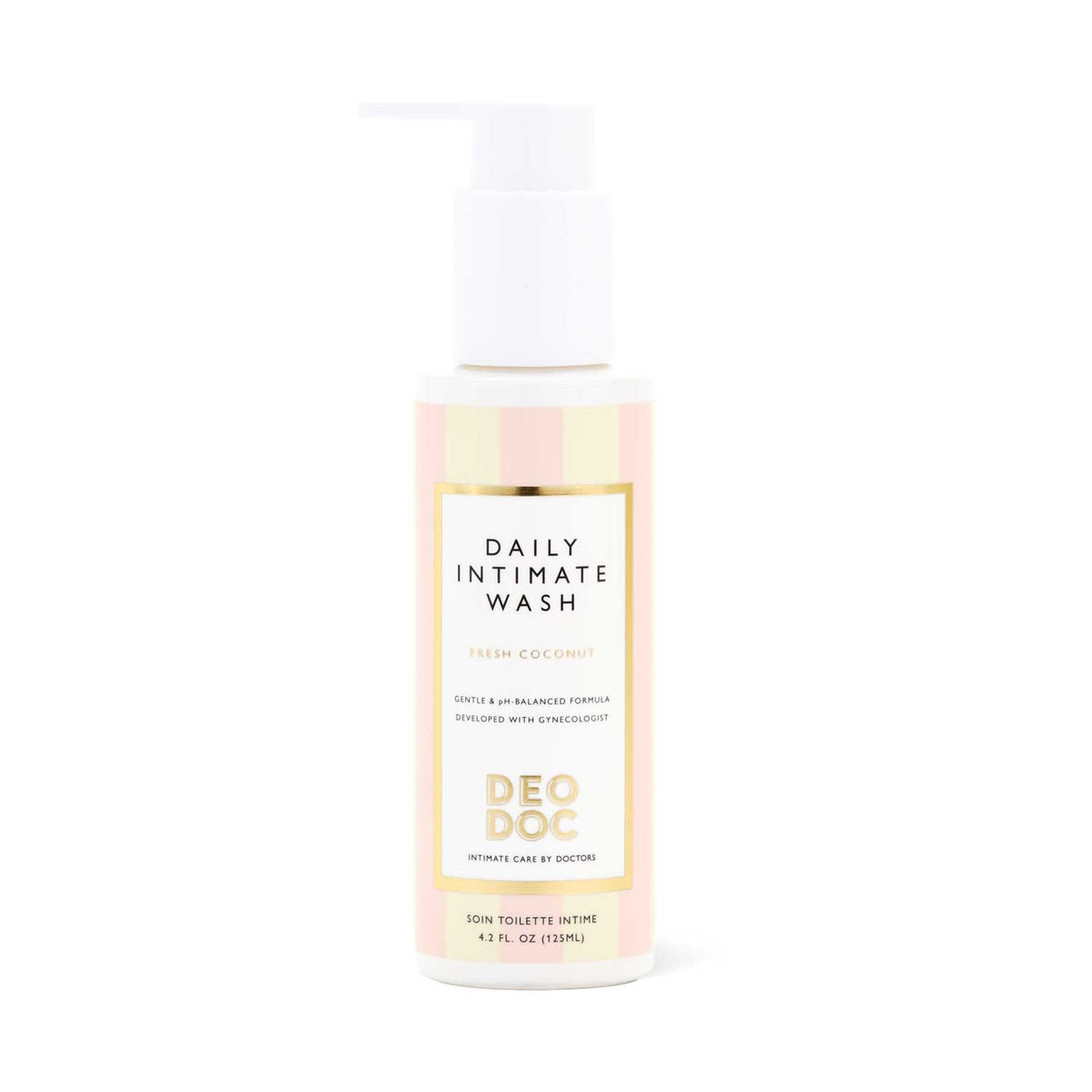 DeoDoc intimate wash Fresh Coconut 125ml - British product