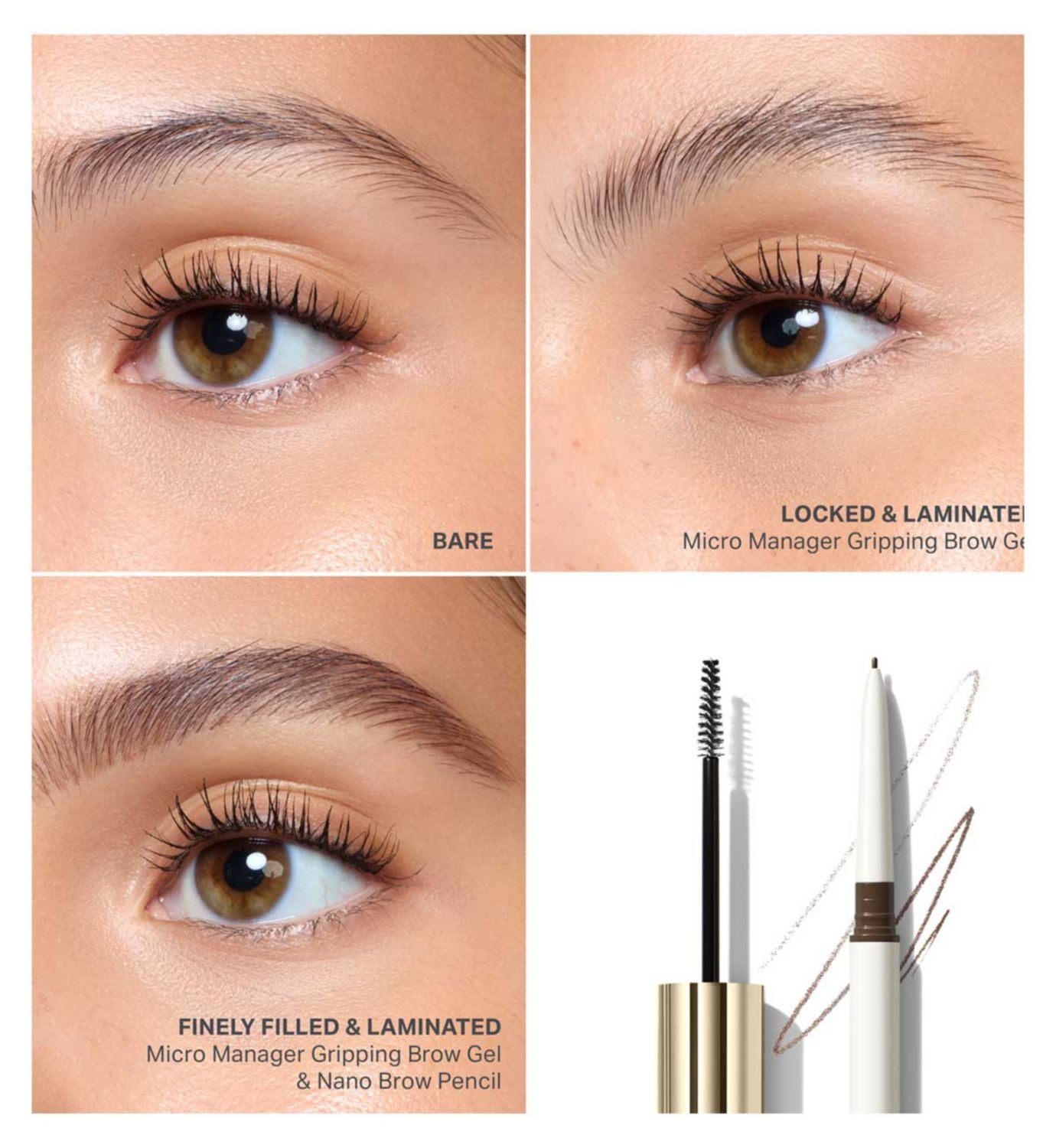 Morphe Micro Manager Gripping Brow Gel 4.4g (British brand)