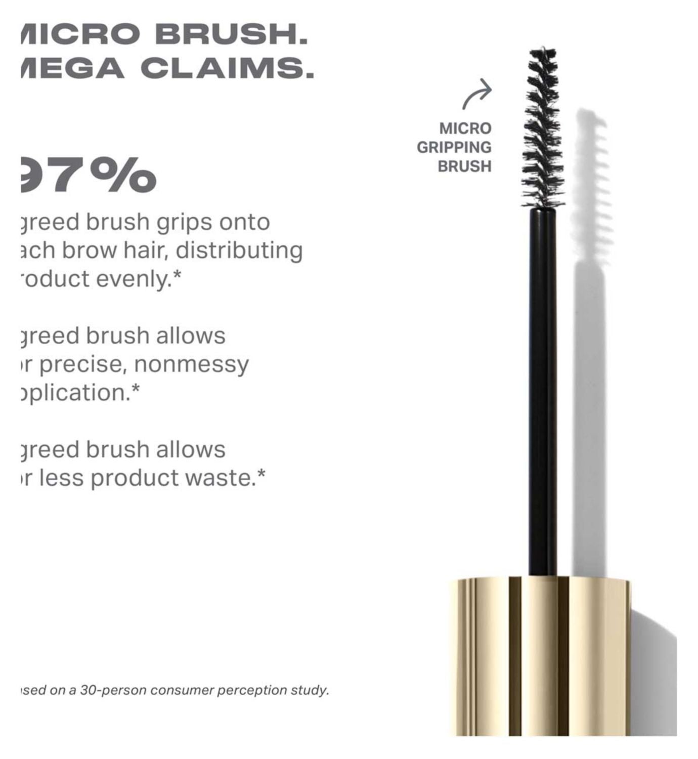Morphe Micro Manager Gripping Brow Gel 4.4g (British brand)