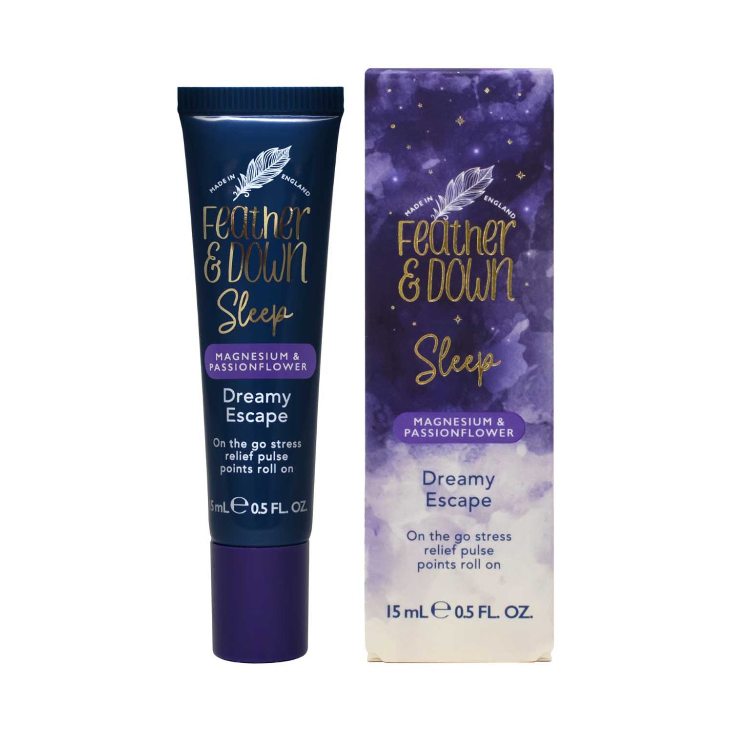 Feather & Down Dreamy Escape rollerball 15ml, imported from the UK
