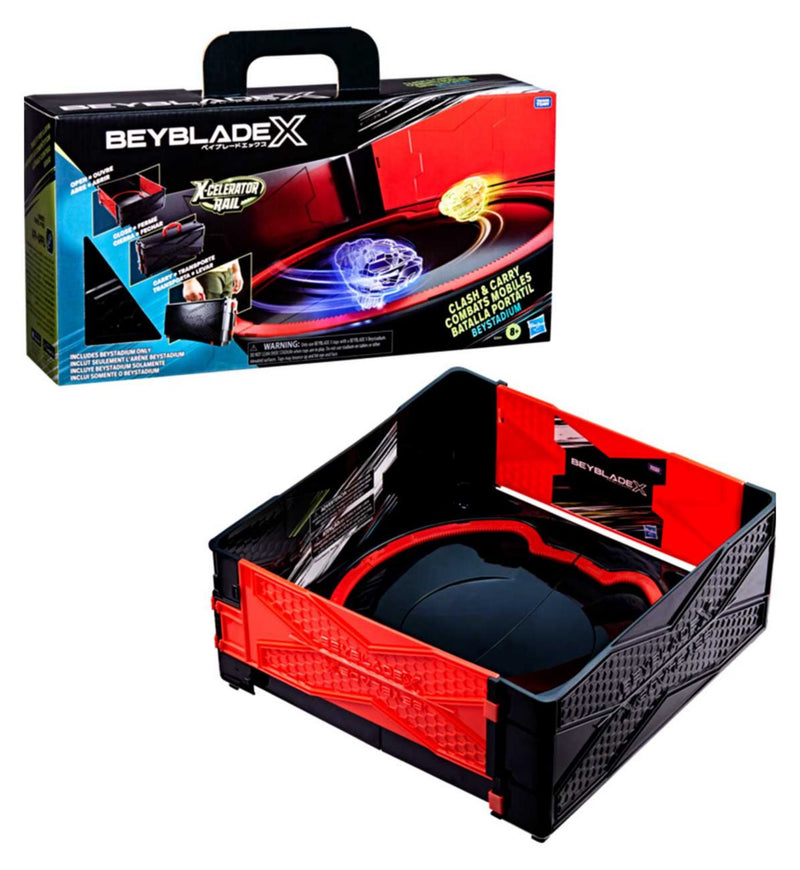 Hasbro Beyblade X portable stadium playset - British product