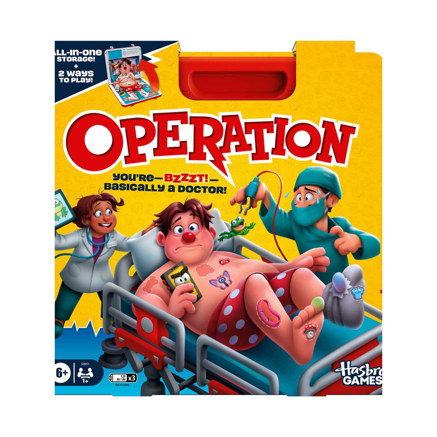 Hasbro Operation Game - British product