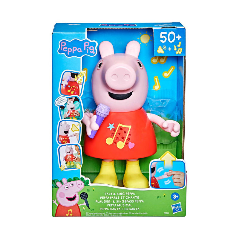 Hasbro Peppa Pig Talk & Sing doll (British brand)