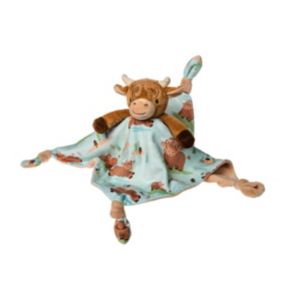 Boots Mary Meyer Hetty Highland Cow Blankie Baby Blanket 13 x 13 inch- Buy online at McGrocer