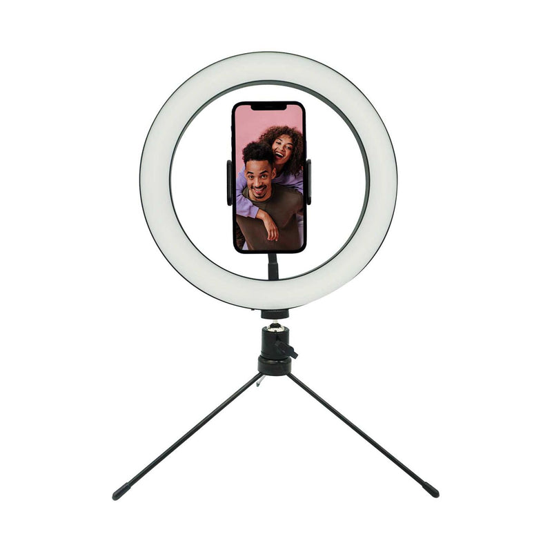 CBL ring light with metal legs and 360 rotation - British product