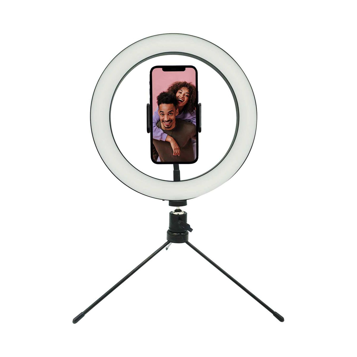 CBL ring light with metal legs and 360 rotation - British product